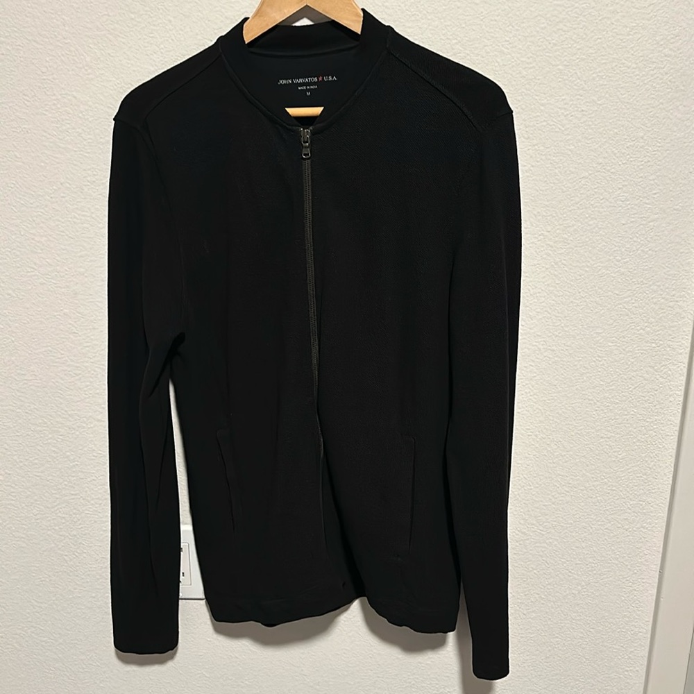 Men’s John Varvatos zip-up jacket.